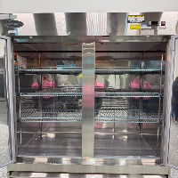 SABA S-47R Two-Door Commercial Reach-In Refrigerator image 3